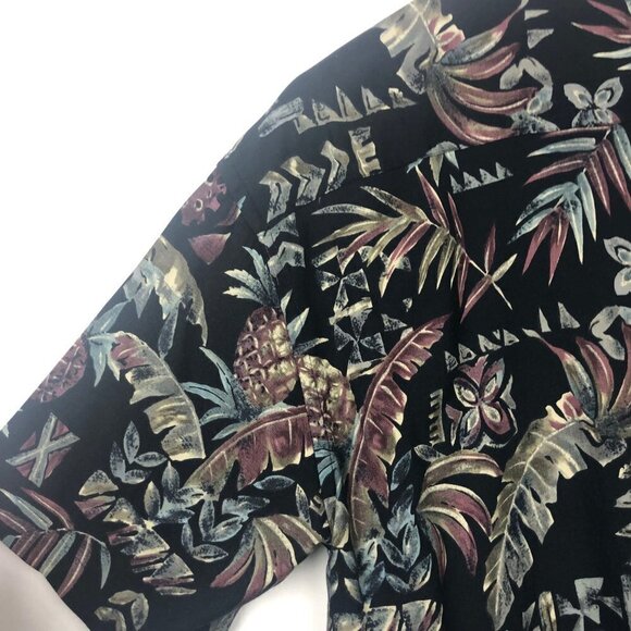Campia Moda Hawaiian Short Sleeve Dress Shirt Size Medium - Picture 12 of 13